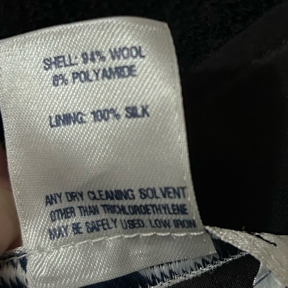 Oscar de la Renta One Shoulder Black dress with Bow and Pockets Size 6 - Picture 7 of 7